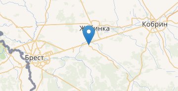 Мапа Ракитница, Жабинковский р-н БРЕСТСКАЯ ОБЛ.