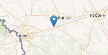 Map Bulkovo, povorot, Brestskiy r-n BRESTSKAYA OBL.