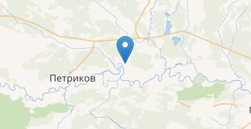 Mapa Konkovichi, Petrikovskiy r-n GOMELSKAYA OBL.