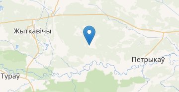 Map Pilipony, Petrikovskiy r-n GOMELSKAYA OBL.