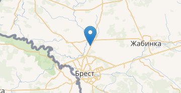 Mapa Druzhba, povorot, Brestskiy r-n BRESTSKAYA OBL.