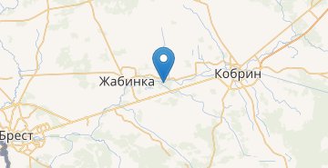 Mapa Sanatoriy «Bug», ZHabinkovskiy r-n BRESTSKAYA OBL.