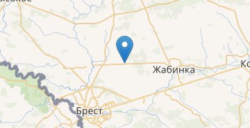 Map Ivahnovichi, Brestskiy r-n BRESTSKAYA OBL.