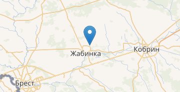 Mapa Novye Dvory, ZHabinkovskiy r-n BRESTSKAYA OBL.