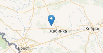 Mapa Sokolovo, ZHabinkovskiy r-n BRESTSKAYA OBL.