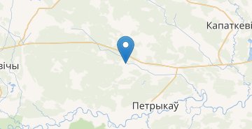 Map Ogolichi, Petrikovskiy r-n GOMELSKAYA OBL.