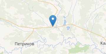 Карта Млынок, Петриковский р-н ГОМЕЛЬСКАЯ ОБЛ.