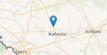 Mapa Senkovichi, ZHabinkovskiy r-n BRESTSKAYA OBL.