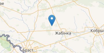 Mapa Rudka, povorot, ZHabinkovskiy r-n BRESTSKAYA OBL.