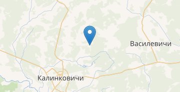 Map Peredelnoe, Kalinkovichskiy r-n GOMELSKAYA OBL.