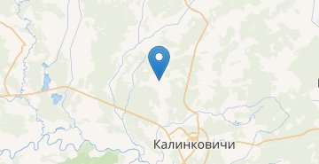 地图 SGiichi, Kalinkovichskiy r-n GOMELSKAYA OBL.
