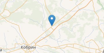 Карта Запруды, Кобринский р-н БРЕСТСКАЯ ОБЛ.