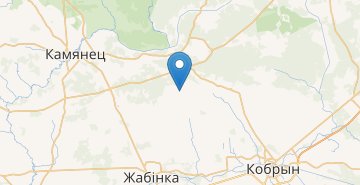 Mapa Bardzily, ZHabinkovskiy r-n BRESTSKAYA OBL.