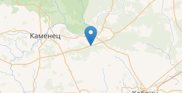 Mapa Polevaya Rechica, ZHabinkovskiy r-n BRESTSKAYA OBL.