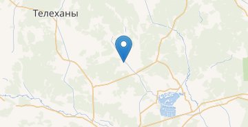 Map Zaborovcy, Pinskiy r-n BRESTSKAYA OBL.