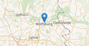 地图 Wolfsburg