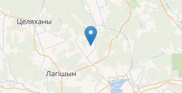 Map Puchiny, Pinskiy r-n BRESTSKAYA OBL.