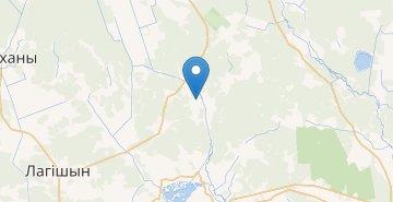 地图 Tereben, Bobrikovskiy selsovet, Bobrikovskiy s/s Pinskiy r-n BRESTSKAYA OBL.