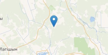 Mapa Malaya Plotnica, Pinskiy r-n BRESTSKAYA OBL.