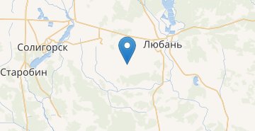 地图 Rechen, Lyubanskiy r-n MINSKAYA OBL.
