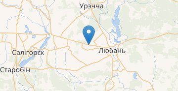 Карта Раковищи, Любанский р-н МИНСКАЯ ОБЛ.