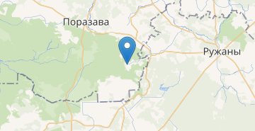 地图 Kuklichi, Svislochskiy r-n GRODNENSKAYA OBL.