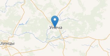 Мапа Унеча