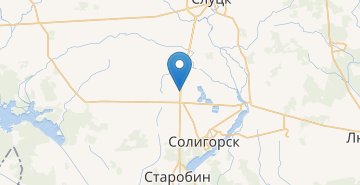 Карта Чепели, Солигорский р-н МИНСКАЯ ОБЛ.