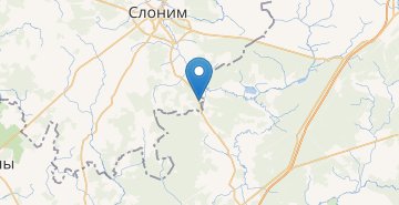 Mapa Stenevichi, Slonimskiy r-n GRODNENSKAYA OBL.