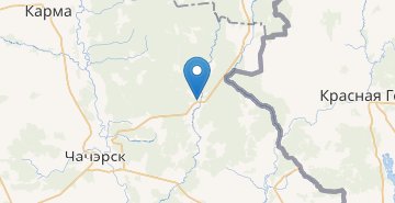 Mapa Volosovichi, CHecherskiy r-n GOMELSKAYA OBL.