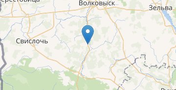 地图 Tolochmany, Svislochskiy r-n GRODNENSKAYA OBL.