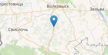 地图 Korevichi, Svislochskiy r-n GRODNENSKAYA OBL.