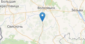 地图 Sidorki, Svislochskiy r-n GRODNENSKAYA OBL.