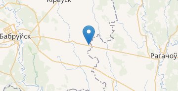 Map Ozery, Bobruyskiy r-n MOGILEVSKAYA OBL.