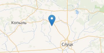 地图 Musichi, Sluckiy r-n MINSKAYA OBL.