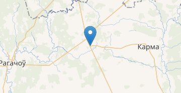 地图 YAmnoe, Dovskiy s/s Rogachevskiy r-n GOMELSKAYA OBL.