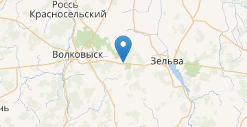 Map Pasutchi, Zelvenskiy r-n GRODNENSKAYA OBL.