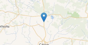 Map Pokrashevo, Sluckiy r-n MINSKAYA OBL.
