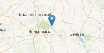 地图 Stanelevichi, Zelvenskiy r-n GRODNENSKAYA OBL.