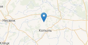 Map Kopyl, KOPYL Kopylskiy_r-n MINSKAYA_OBL. Belarus