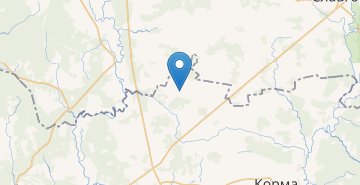 Mapa Hatovnya, Rogachevskiy r-n GOMELSKAYA OBL.