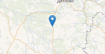 Mapa Kozlovschina, Dyatlovskiy r-n GRODNENSKAYA OBL.