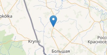 Map Olekshicy, Berestovickiy r-n GRODNENSKAYA OBL.