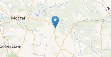 Mapa Kurilovichi, Mostovskiy r-n GRODNENSKAYA OBL.