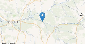 Map SCHara, Mostovskiy r-n GRODNENSKAYA OBL.