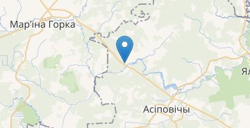 Map Sosnovyy, Osipovichskiy r-n MOGILEVSKAYA OBL.