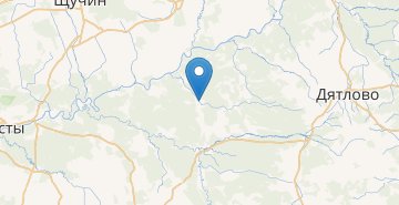 Map Ruda-Lipichanskaya, Mostovskiy r-n GRODNENSKAYA OBL.