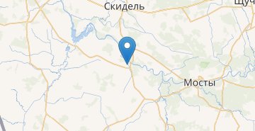 地图 Lunna, Mostovskiy r-n GRODNENSKAYA OBL.