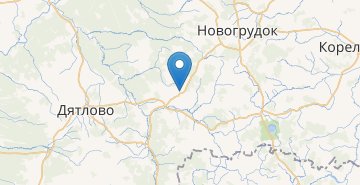 Mapa SGabakovo, Dyatlovskiy r-n GRODNENSKAYA OBL.