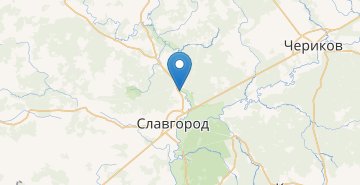Mapa Virovaya, Slavgorodskiy r-n MOGILEVSKAYA OBL.